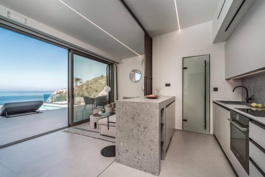 The Wave Twin Villa 1 Kathisma Beach Lefkada 外观 照片
