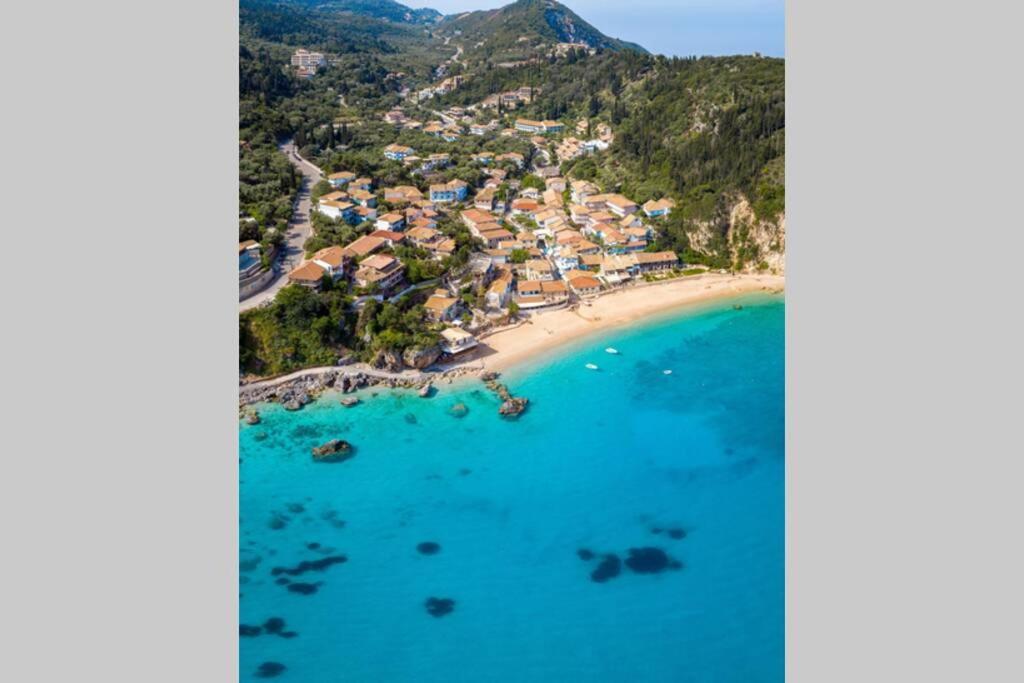 The Wave Twin Villa 1 Kathisma Beach Lefkada 外观 照片