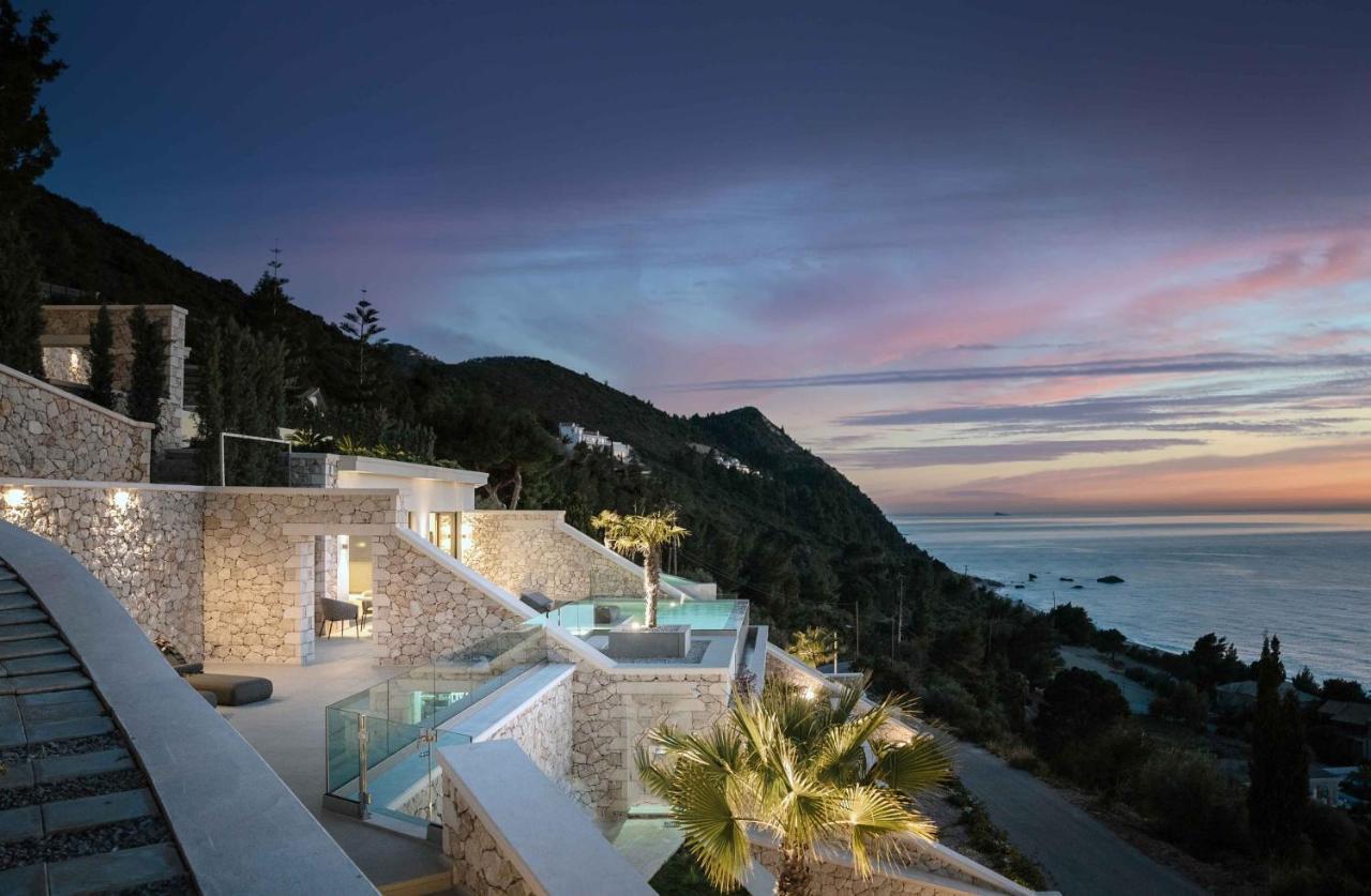 The Wave Twin Villa 1 Kathisma Beach Lefkada 外观 照片
